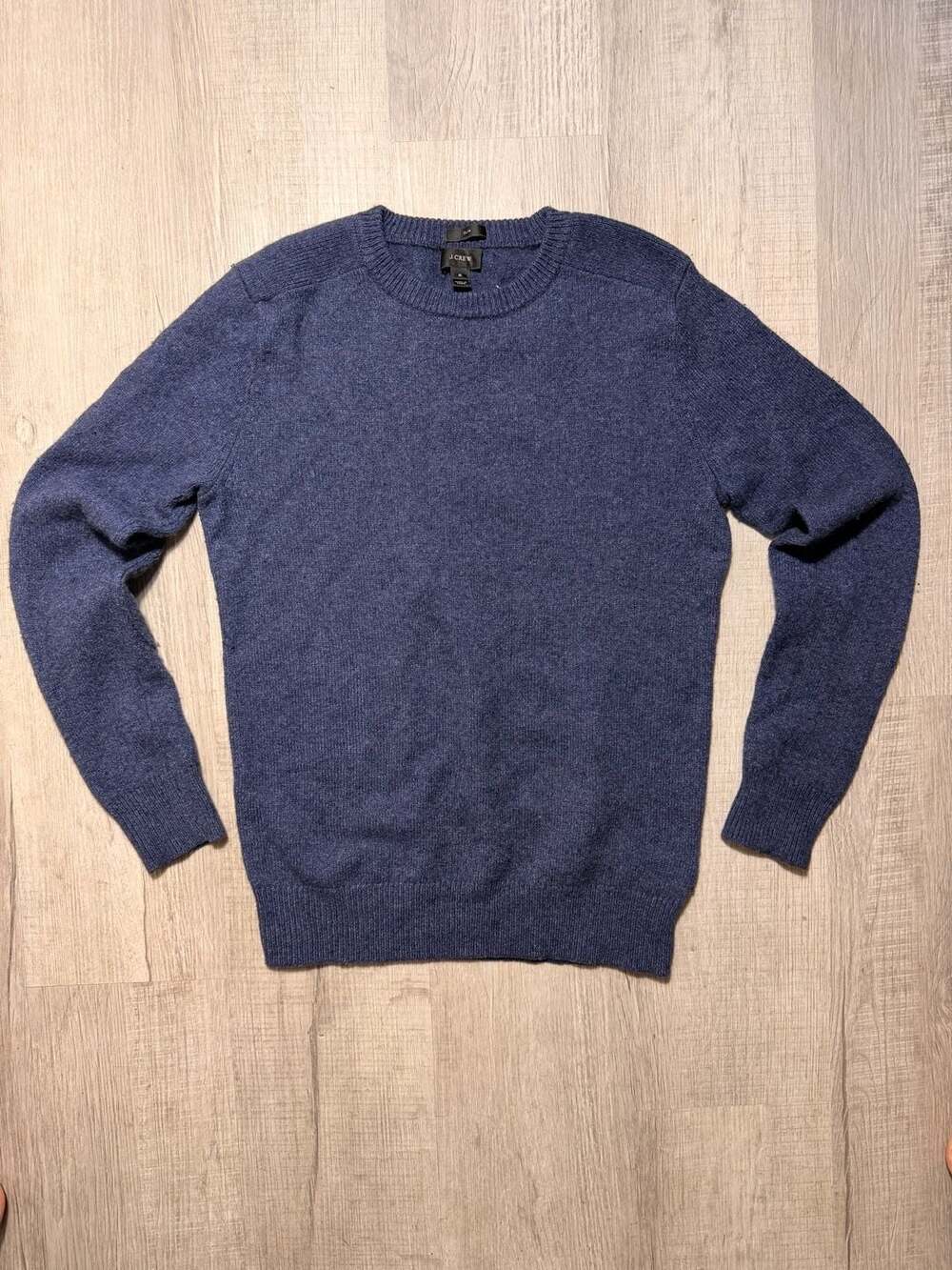 J.Crew Slim Fit Crewneck Sweater with Elbow Patches